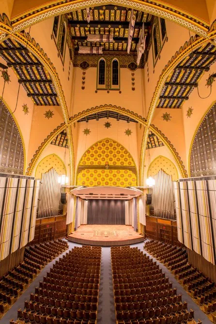 Interior of Irvine Auditorium at the University of Pennsylvania