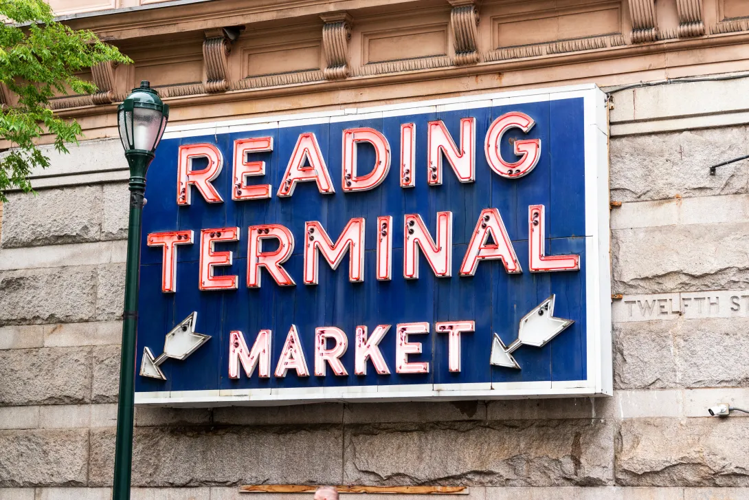 Reading Terminal Market Sign