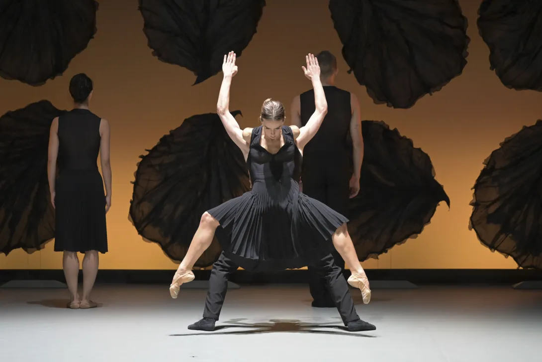 ballet dancers on stage